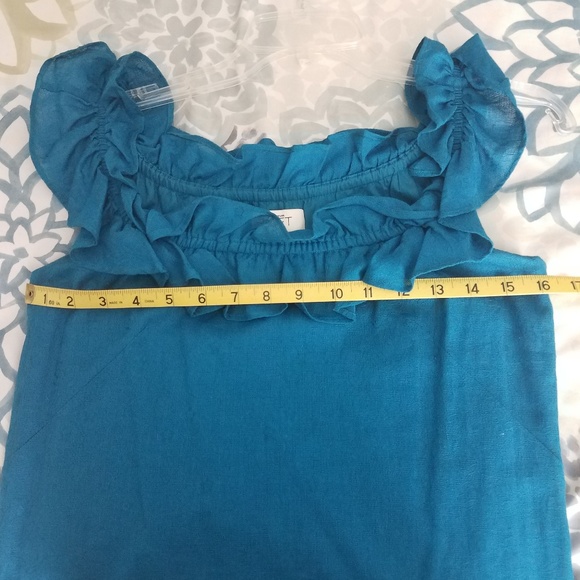 Loft Blue Shift Dress - Picture 6 of 7